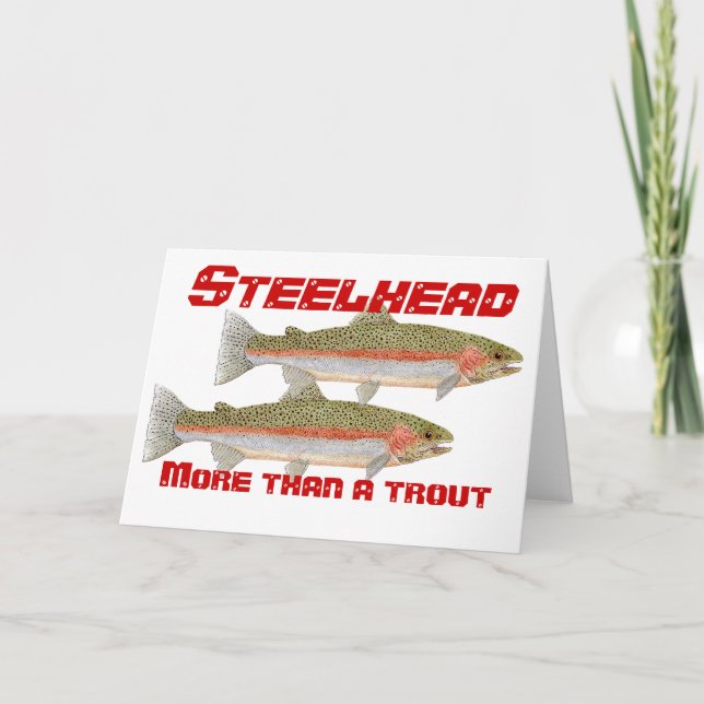 Steelhead -More than a Trout Card (Front)