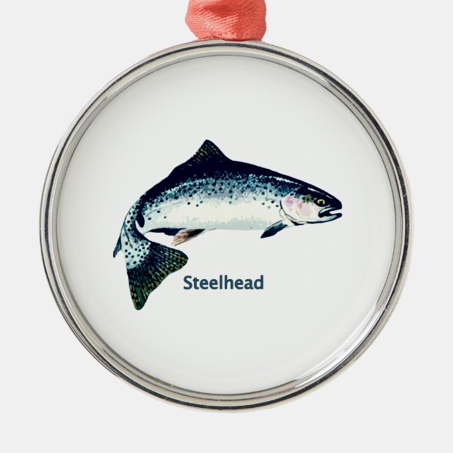 Steelhead Ornament (Front)