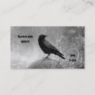Steely Grey Business Card