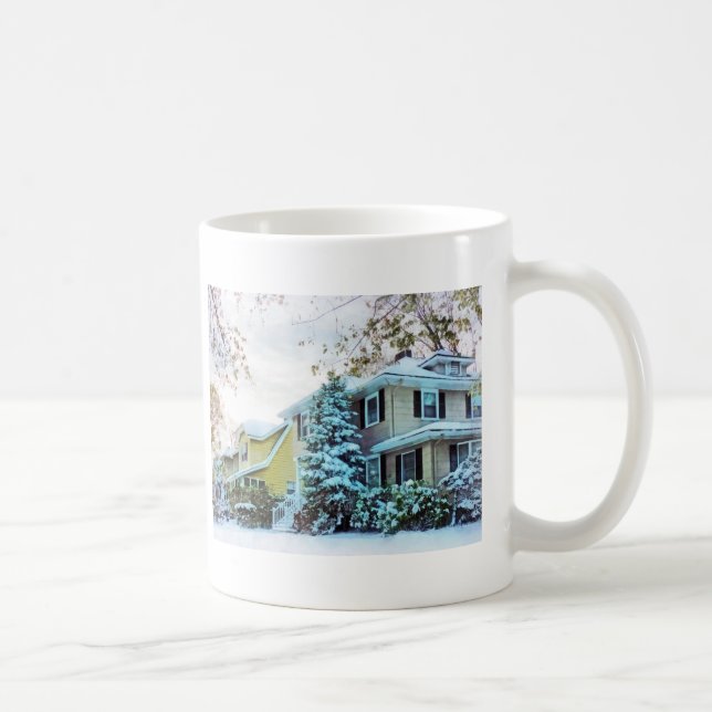 Steely Winter Sky Coffee Mug (Right)