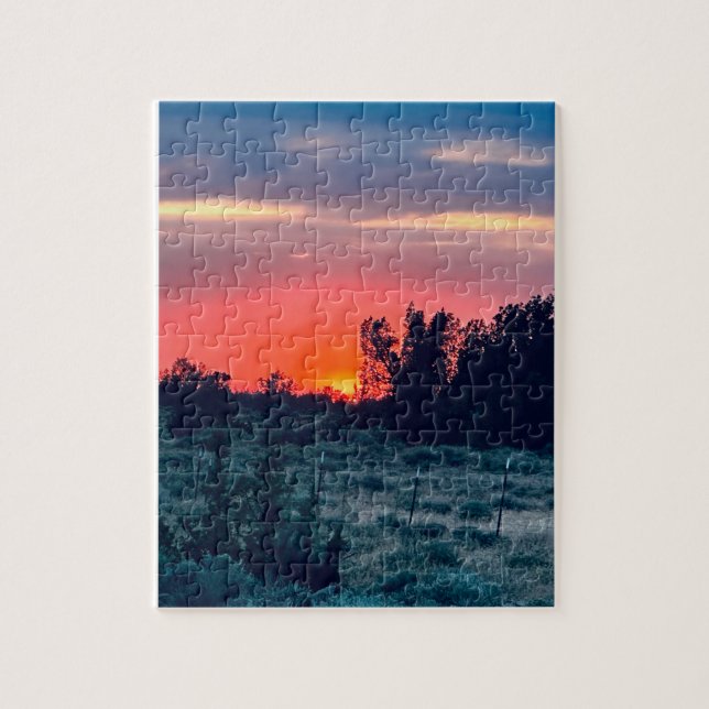 Steens Sunset Puzzle  (Vertical)