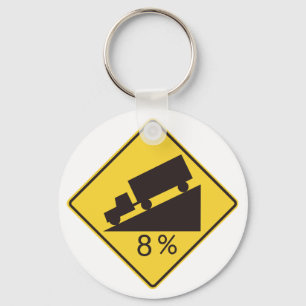 Steep Decline Keychain