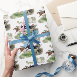 "Steeple Chase" Wrapping Paper