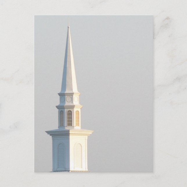 Steeple Postcard (Front)
