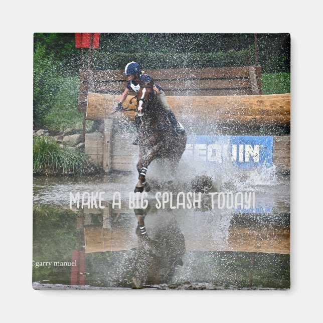 Steeplechase - Make a Big Splash Magnet (Front)