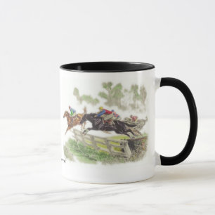 Steeplechase Scene Mug
