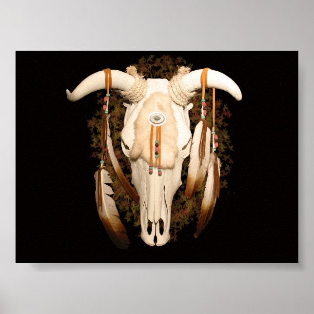 Steer Skull Poster (Front)