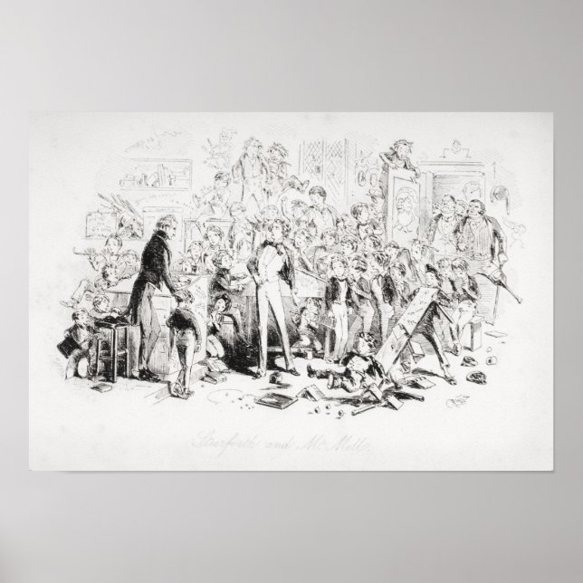 Steerforth and Mr. Mell Poster (Front)