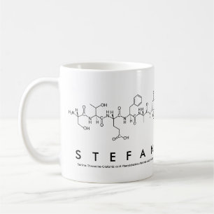 Stefan peptide name mug