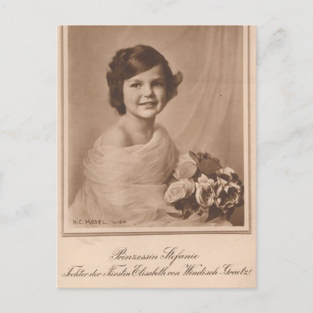 Stefanie Habsburg / Windisch-Graetz #052H Postcard (Front)