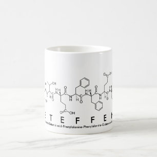 Steffen peptide name mug