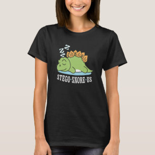 Stego Snore Us Reptile Prehistoric Dinosaur Stegos T-Shirt