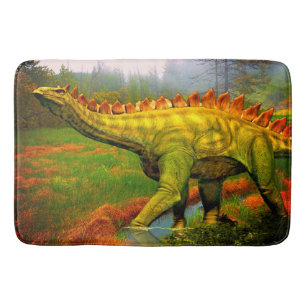 Stegosaurus  bath mat