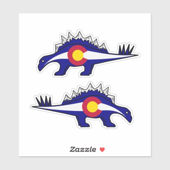 Stegosaurus Colorado Rocky Mountains (Sheet)