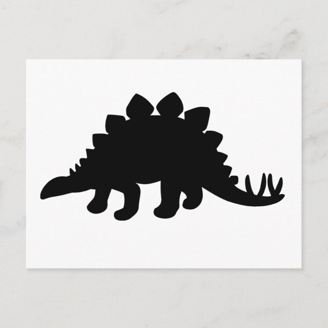 Stegosaurus Dinosaur Postcard (Front)