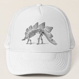 Stegosaurus Dinosaur Skeleton Fossil Trucker Hat