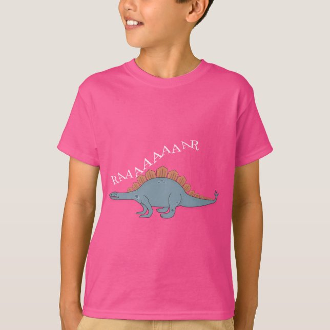 Stegosaurus - Kids' Basic T-Shirt (Front)