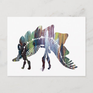 Stegosaurus Postcard