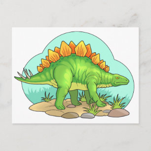 Stegosaurus Postcard