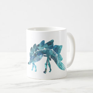 Stegosaurus Skeleton Coffee Mug