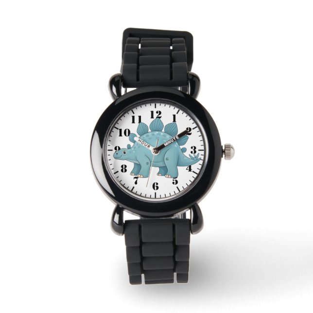 Stegosaurus Watch – Kid-Approved Style & Precision (Front)