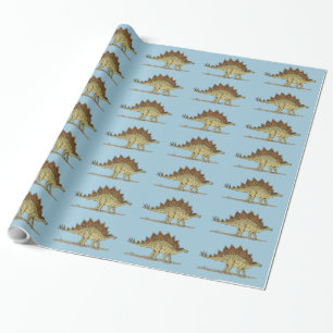 Stegosaurus Wrapping Paper