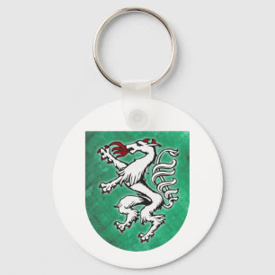 Steiermark Wappen Panther Aquarell Österreich Key Ring