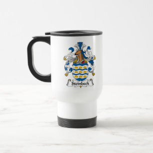 Steinbeck Family Crest Travel Mug