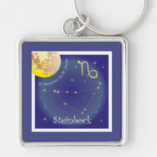 Steinbock 22nd Dec. to 20th Jan. Key Ring