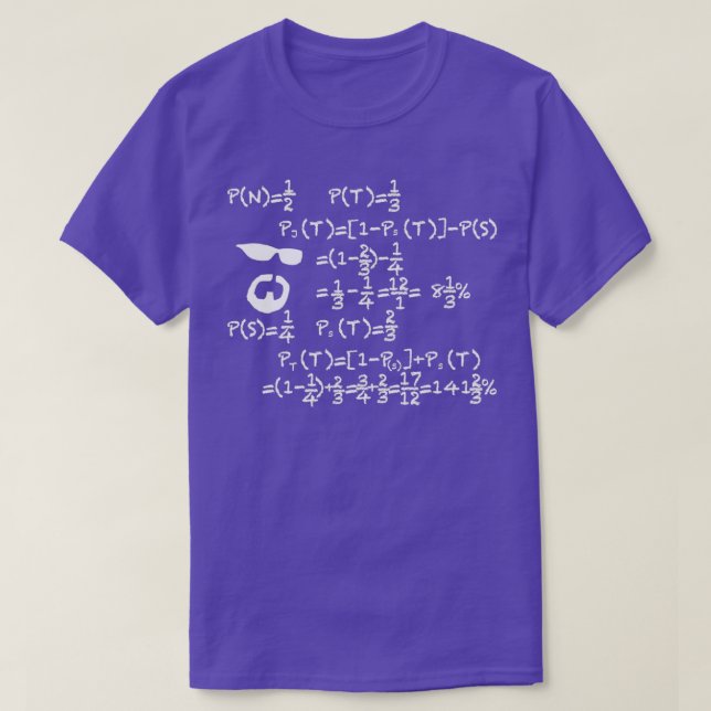 STEINER MATH EQUATION T-Shirt (Design Front)