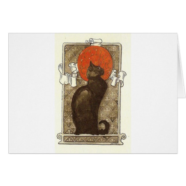 Steinlein's Cat - Art Nouveau (Front Horizontal)