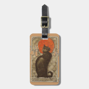Steinlein's Cat - Art Nouveau Luggage Tags