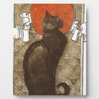 Steinlein's Cat - Art Nouveau Plaque