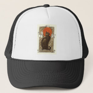 Steinlein's Cat - Art Nouveau Trucker Hat