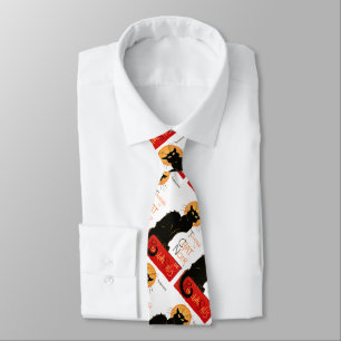 Steinlen Black Cat Classic French Artwork  Tie