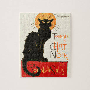 Steinlen Black Cat Jigsaw Puzzle