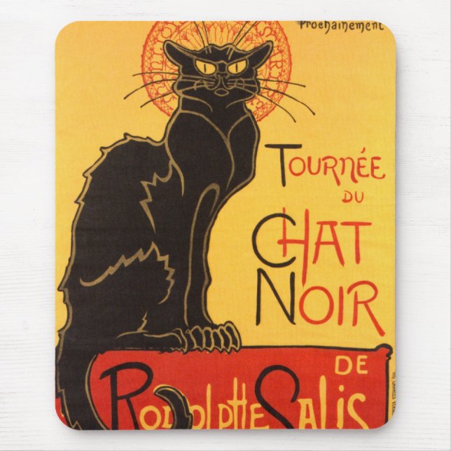 Steinlen: Chat Noir Mouse Mat (Front)