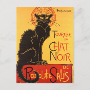 Steinlen: Chat Noir Postcard