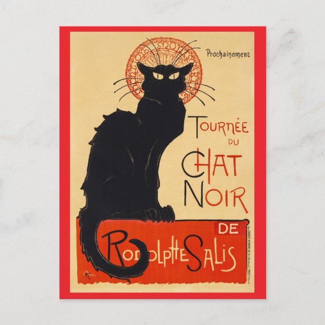 Steinlen Postcard (Front)