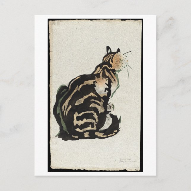 Steinlen Postcard (Front)