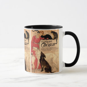 Steinlen's Vintage Clinique Chéron - Mug