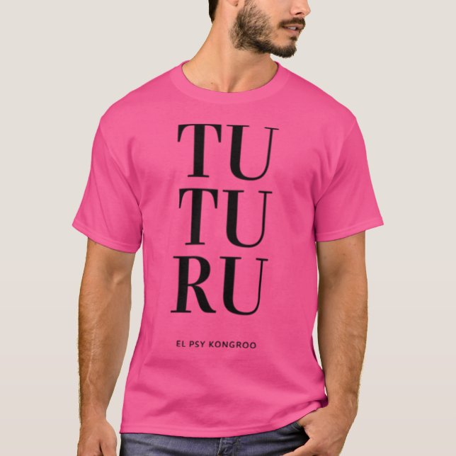 Steins Gate - Tuturu Design T-Shirt (Front)