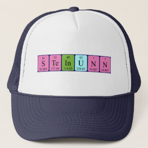 Steinunn periodic table name hat