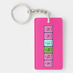 Steinunn periodic table name keyring