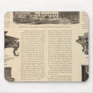 Steinway and Sons, Piano Manufacutrers Mouse Mat