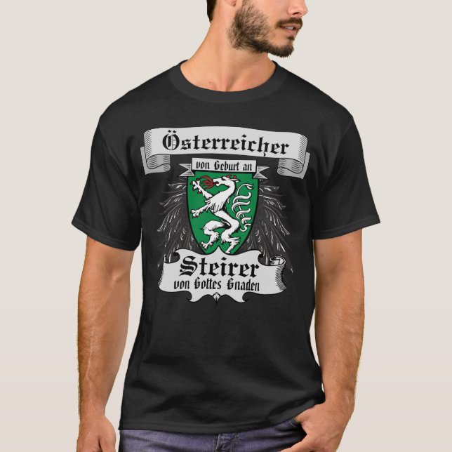 Steirer von Gottes Gnaden Steiermark Austria T-Shirt (Front)