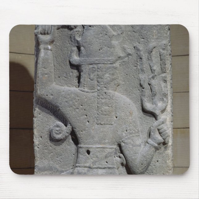 Stela of Teshub, Syrian storm god Mouse Mat (Front)