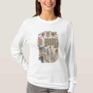 Stela of the harpist Djedkhonsuiuefankh T-Shirt