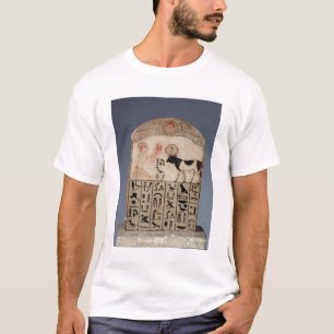 Stela to the Apis bull (painted limestone) T-Shirt
