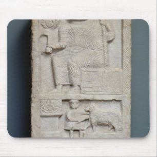 Stele dedicated to Saturn, from El-Ayaida Mouse Mat